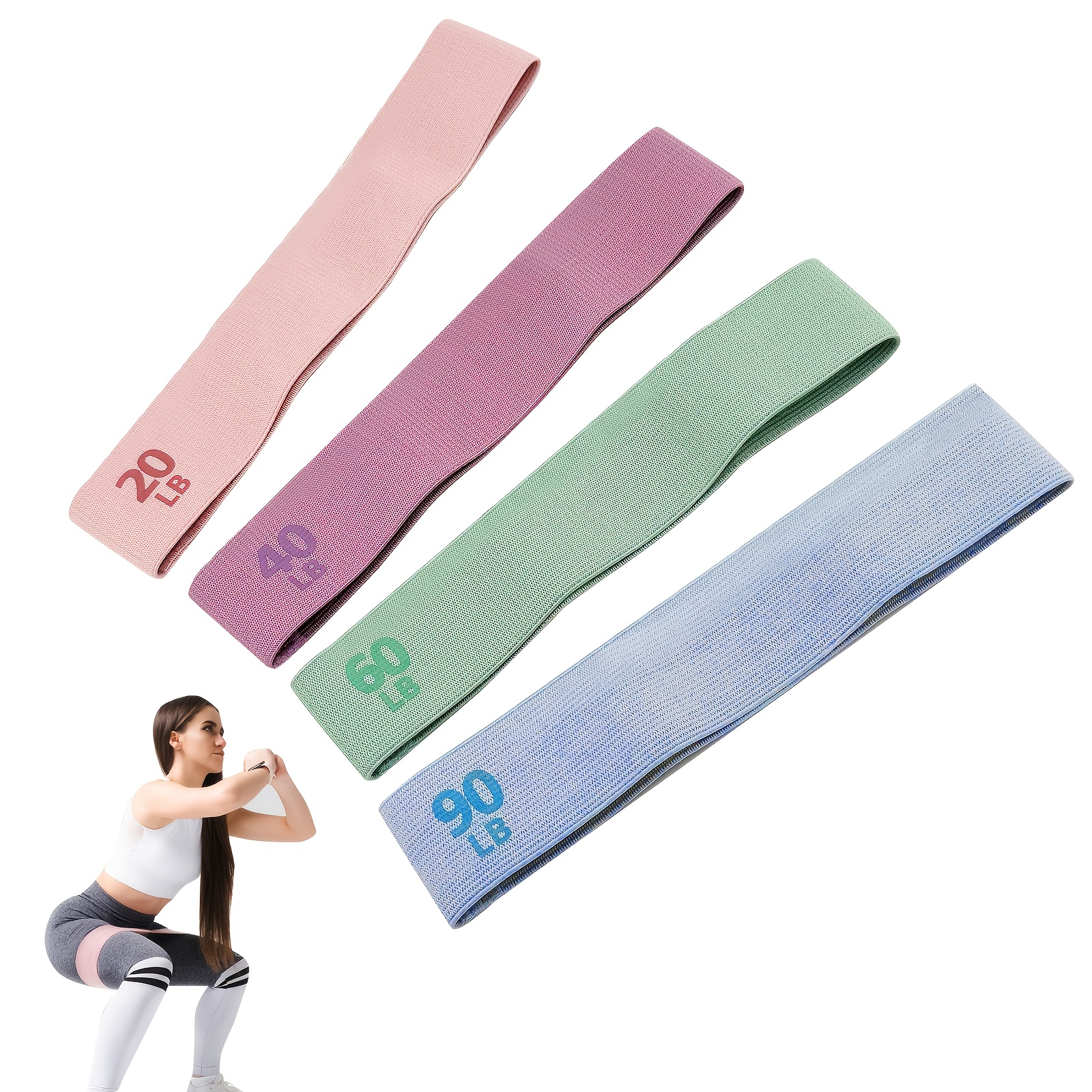 Yoga Fitness Studio - Fitness Resistance Bands with Weights, Suitable