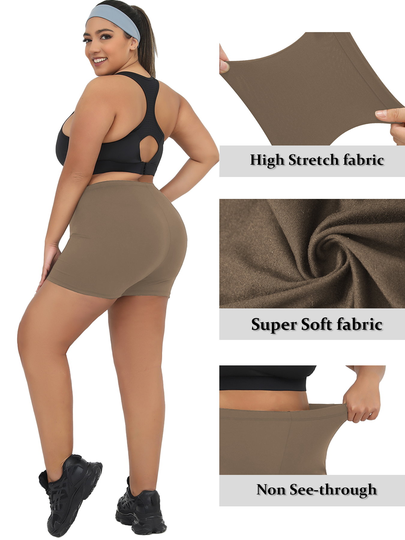 Plus Size Women's High Elastic - đánh giá và giá Yoga Fitness Leggings