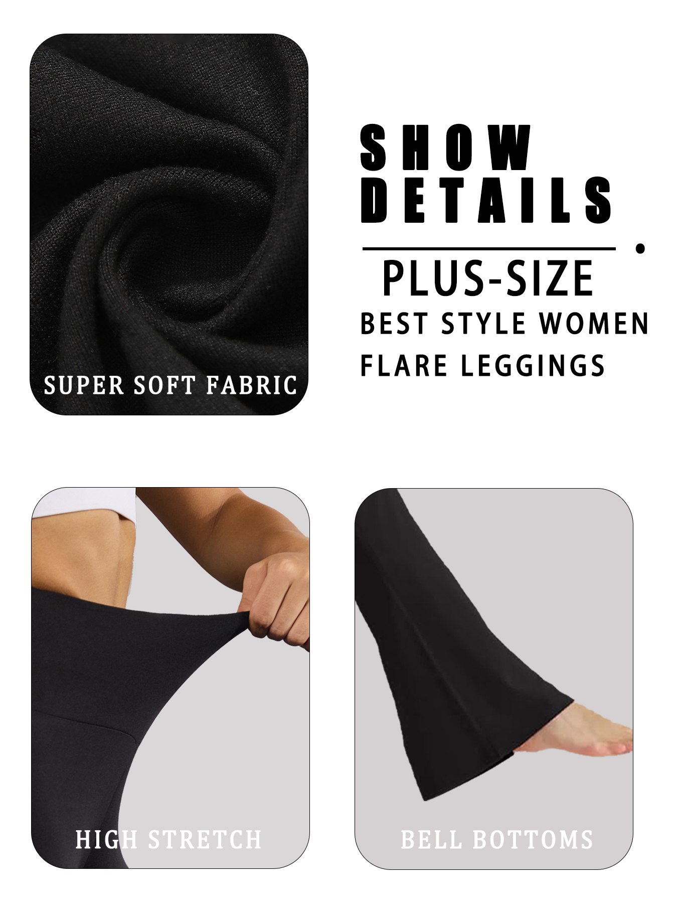 Plus Size Women's Super Soft F - đánh giá và giá Yoga Fitness Leggings