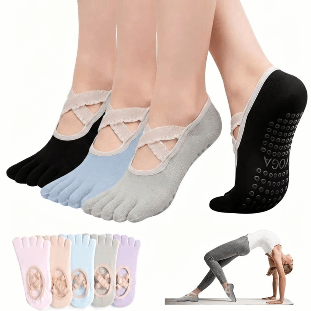 Ladies Non-Slip Pilates Socks  - đánh giá và giá Yoga Fitness Studio