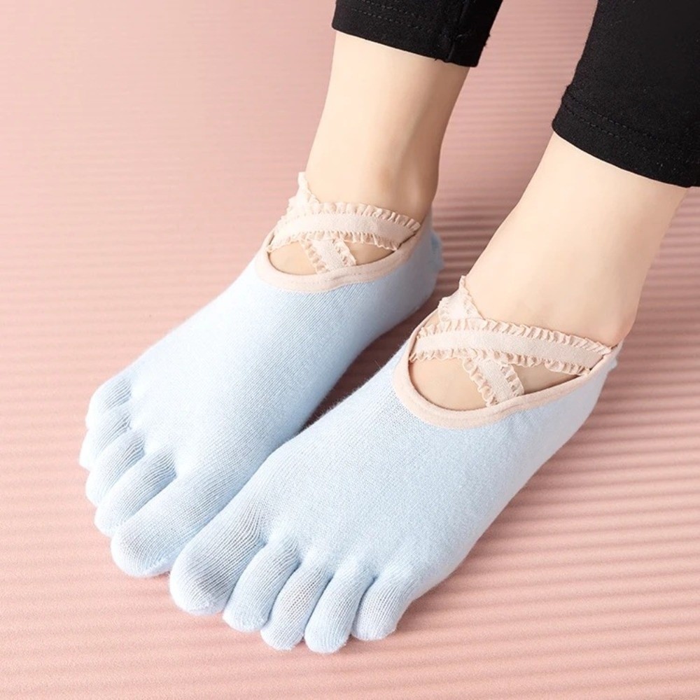 Ladies Non-Slip Pilates Socks  - đánh giá và giá Yoga Fitness Studio