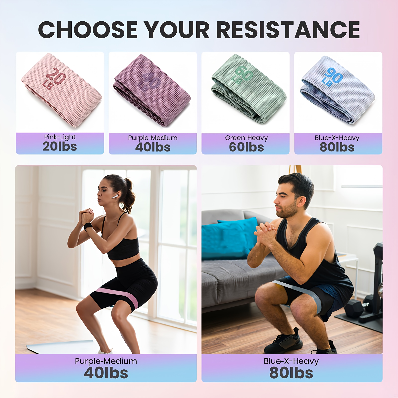 Fitness Resistance Bands with  - đánh giá và giá Yoga Fitness Studio
