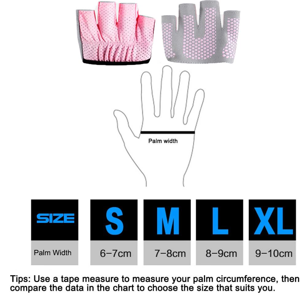 Gym Fitness Half Finger Gloves - đánh giá và giá Yoga Fitness Power Yoga