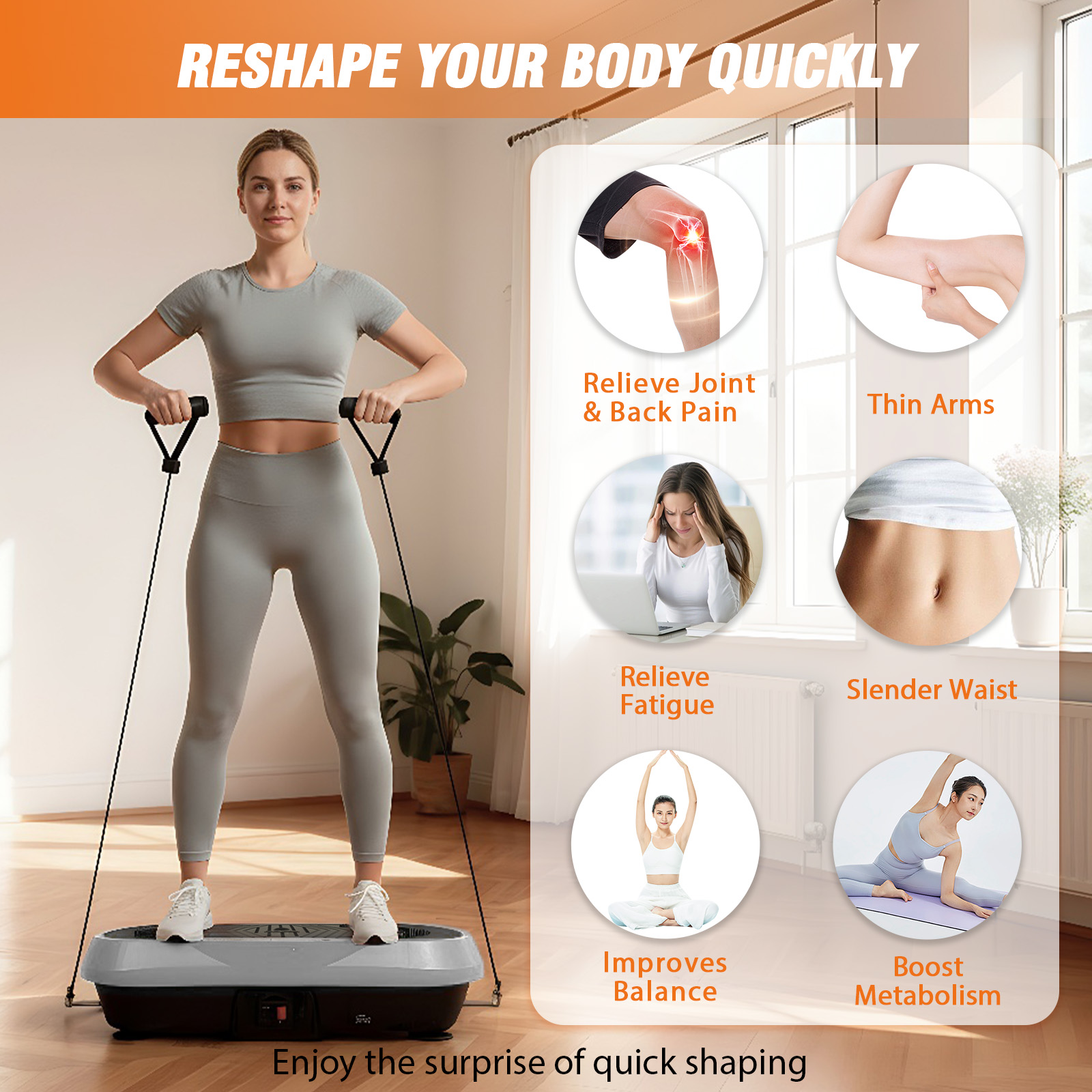 Portable Vibration Plate Exerc - đánh giá và giá Yoga Fitness Board