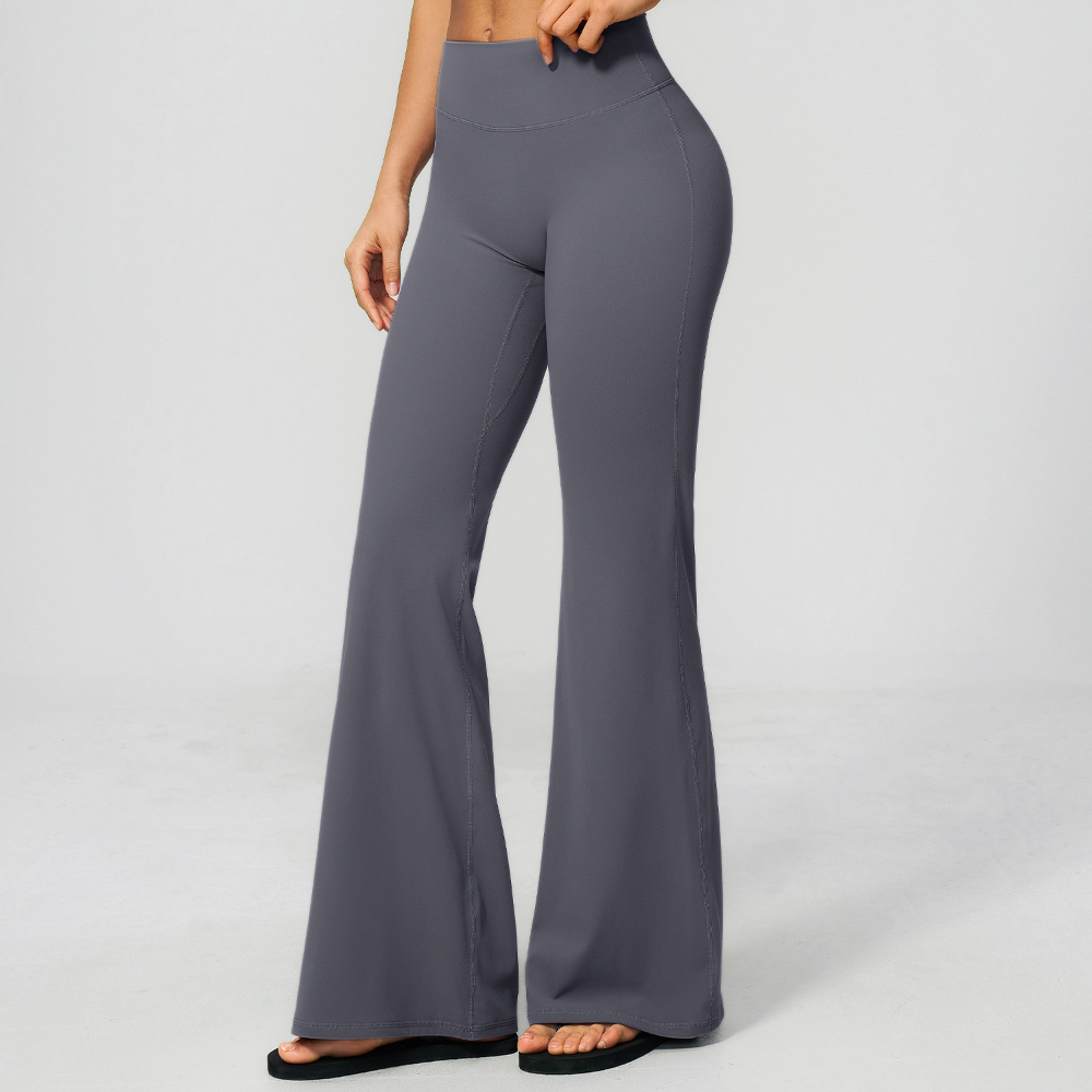 Yoga Pants High Waist Flared L - đánh giá và giá Yoga Fitness Drawing