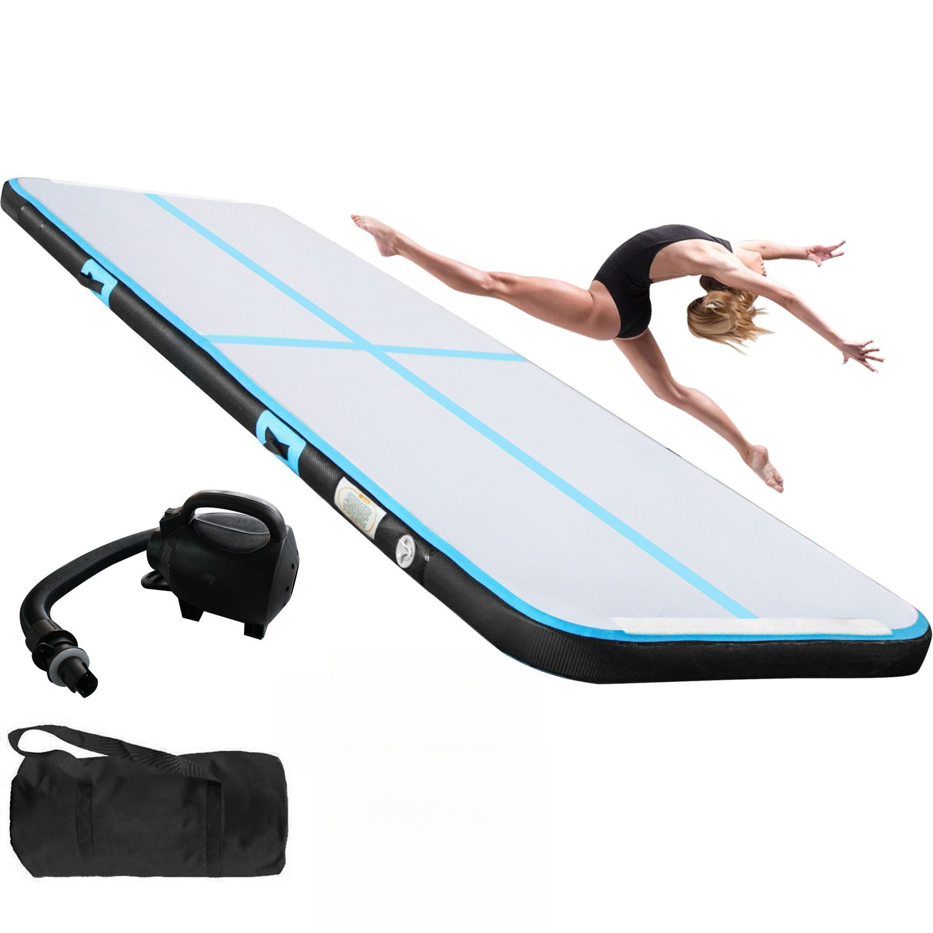 Inflatable yoga gymnastics mat - đánh giá và giá Yoga Fitness Drawing