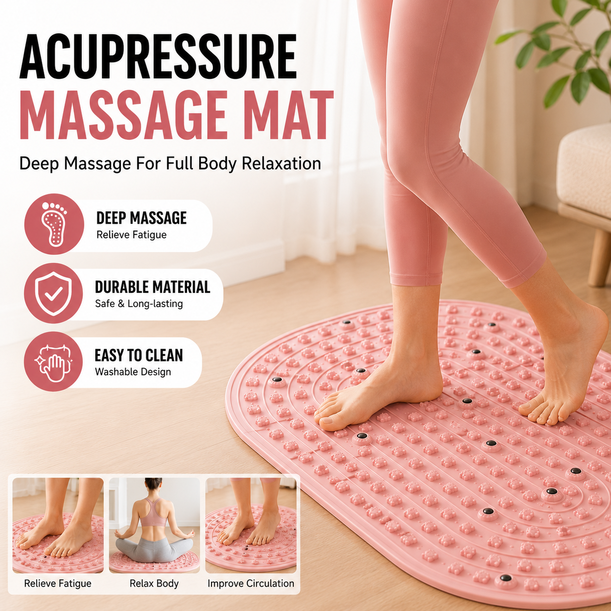 2026 Upgraded Rubber Foot Yoga - đánh giá và giá Yoga Fitness Board