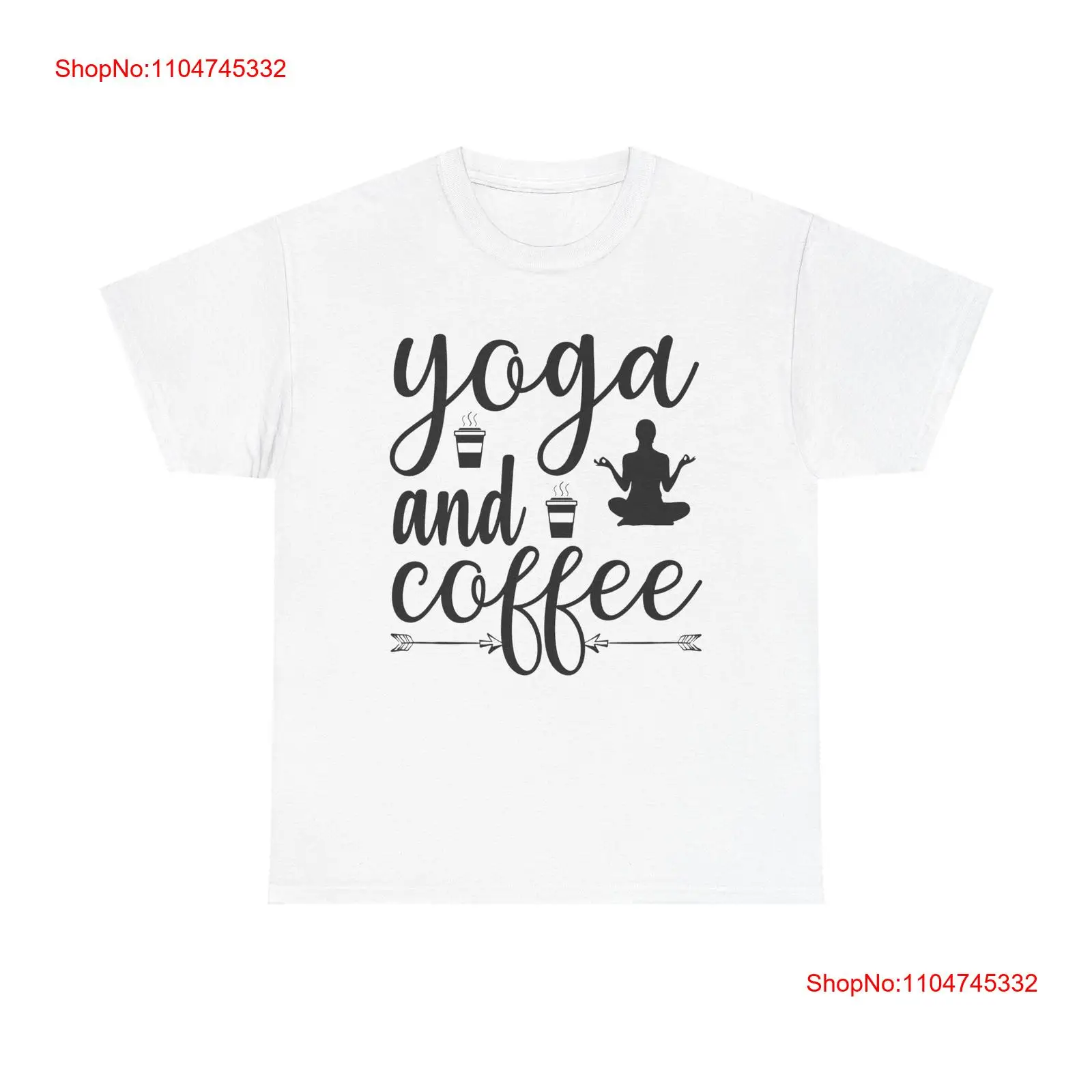 Yoga and Coffee T Shirt zen me - đánh giá và giá Yoga Fitness Quotes