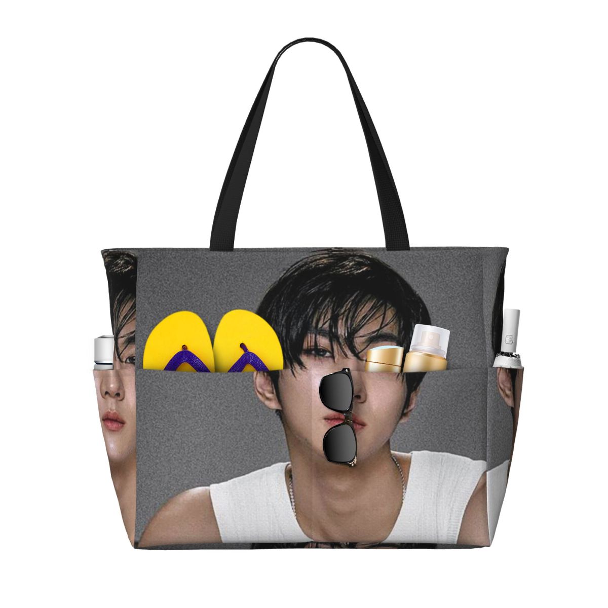 Jungwon En Kpop Beach Tote Bag - đánh giá và giá Yoga En Fitness