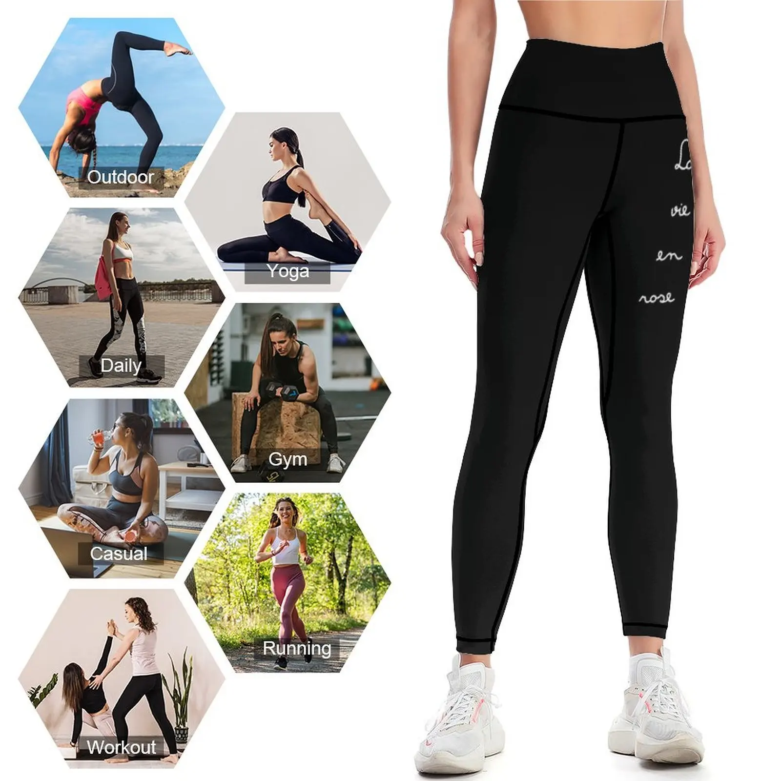 La Vie en Rose Leggings sports - đánh giá và giá Yoga En Fitness