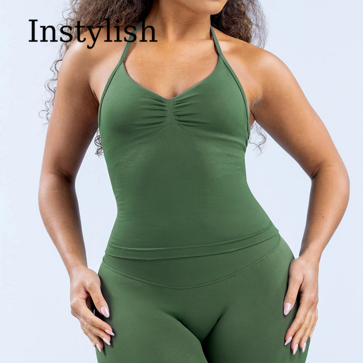 Women Seamless Yoga 2 Piece Se - đánh giá và giá Yoga Fitness Leggings