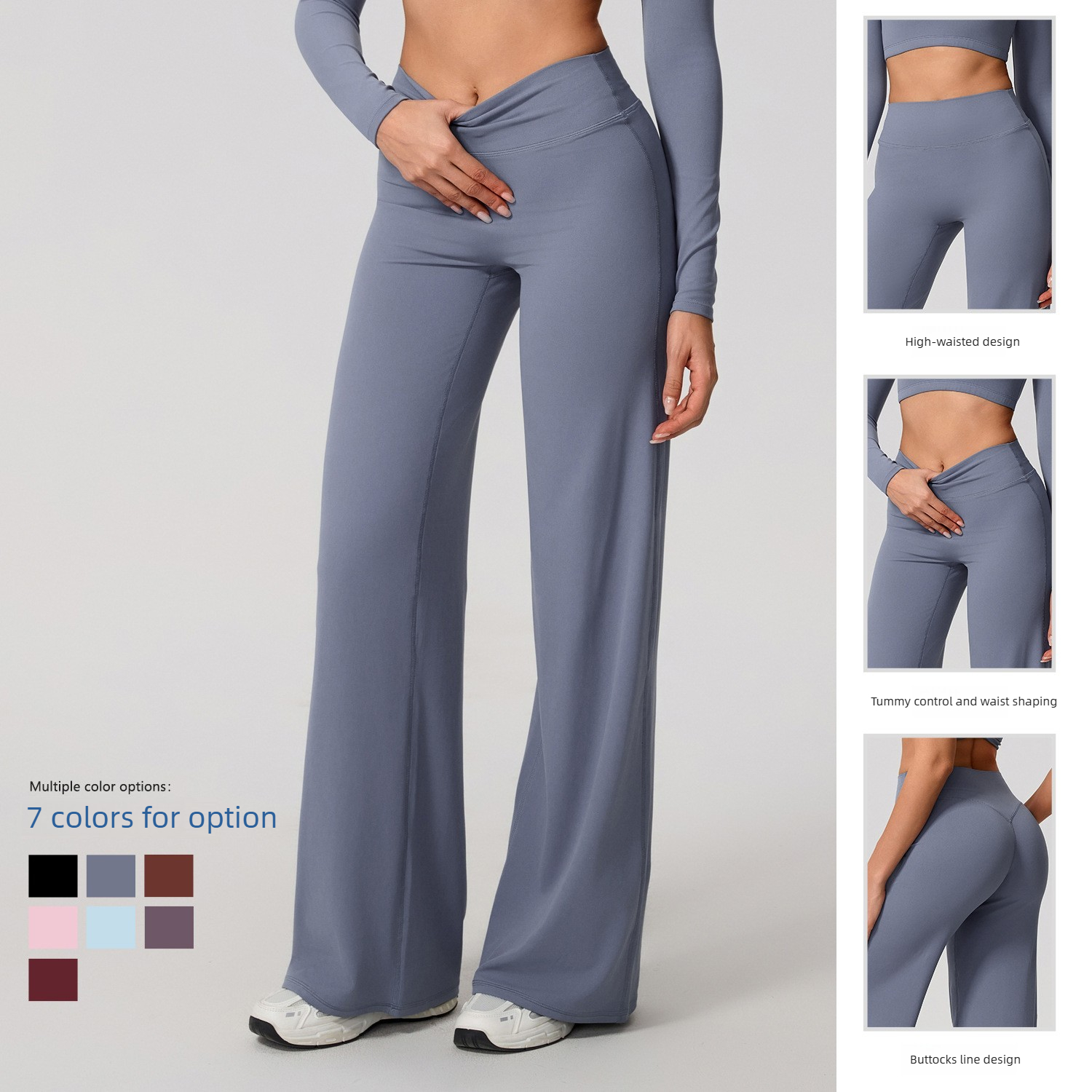 Lezyan Loose Soft Yoga Wide Le - đánh giá và giá Yoga Fitness Leggings